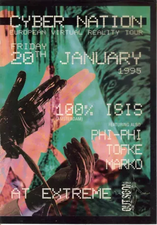 Flyer de la soirée